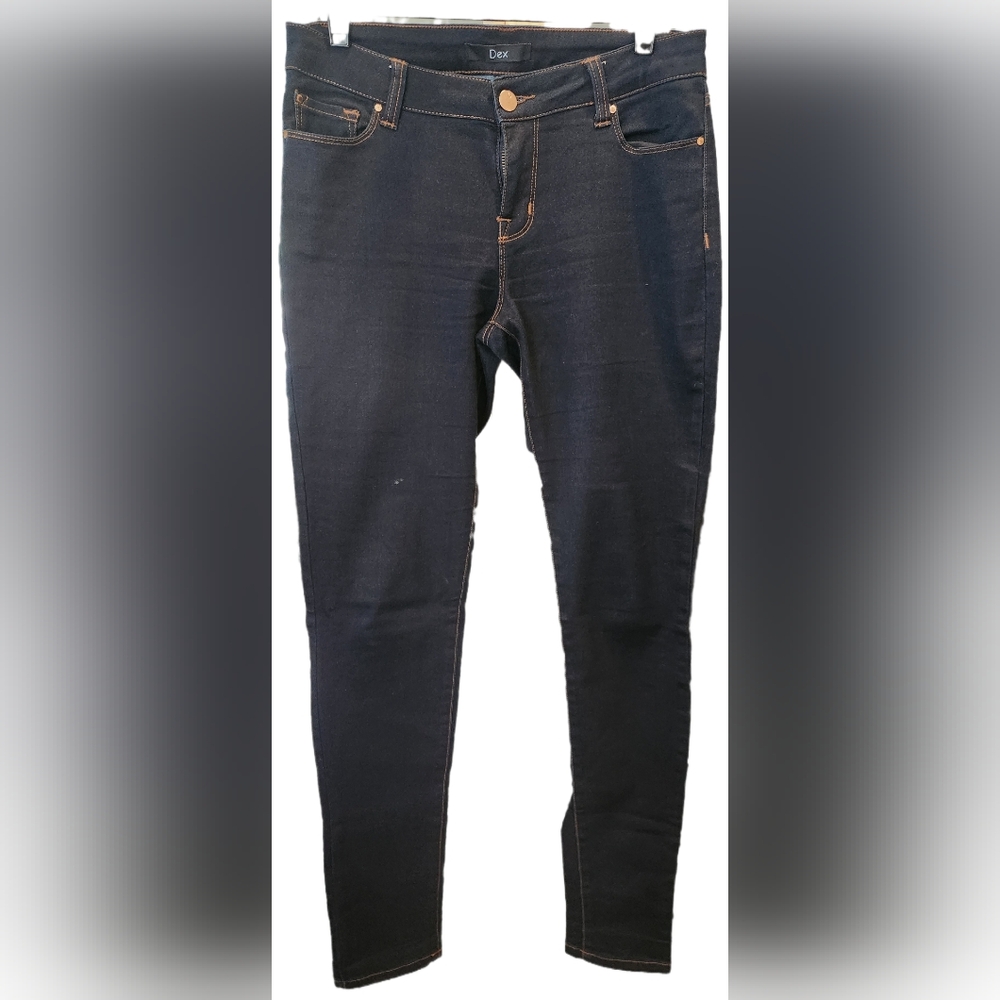 Dex Denim dark wash skinny jeans